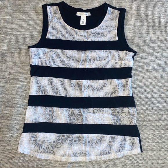 White House Black Market Tops - WHBM white house black market top blouse sz XS stripes